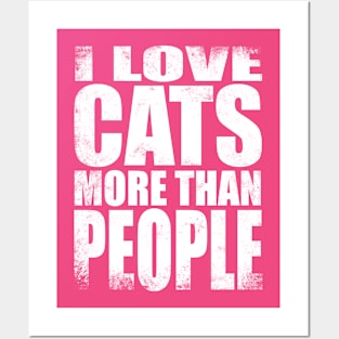 Cat Lover Posters and Art